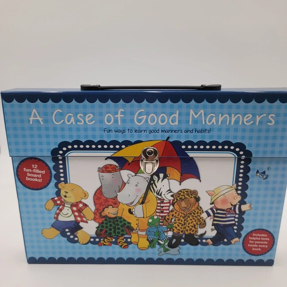 A Case of Good Manners 12 Board Book Set Sweet Cherry‎ Publishing Social Skills